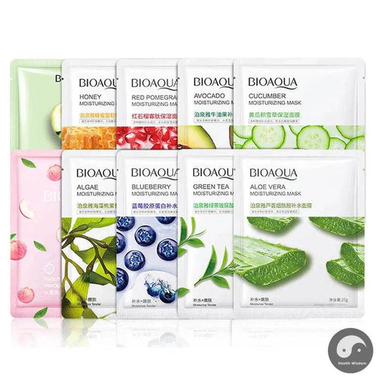 Sheet Mask Variety Pack - 4 Hydrating & Brightening Masks - The Body Essential