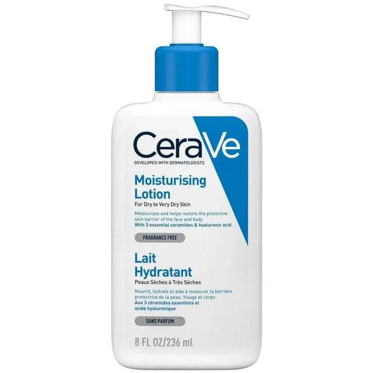 CeraVe Moisturising Lotion for Dry to Very Dry Skin - 236ml - The Body Essential