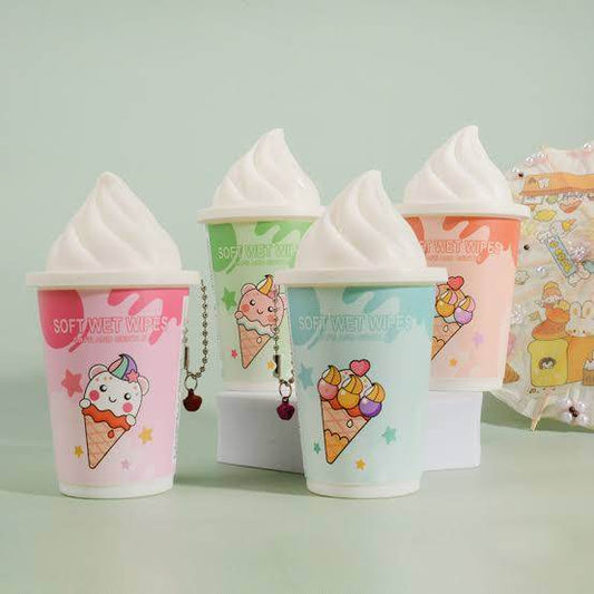 Icecream Soft Wet Makeup Wipes - The Body Essential