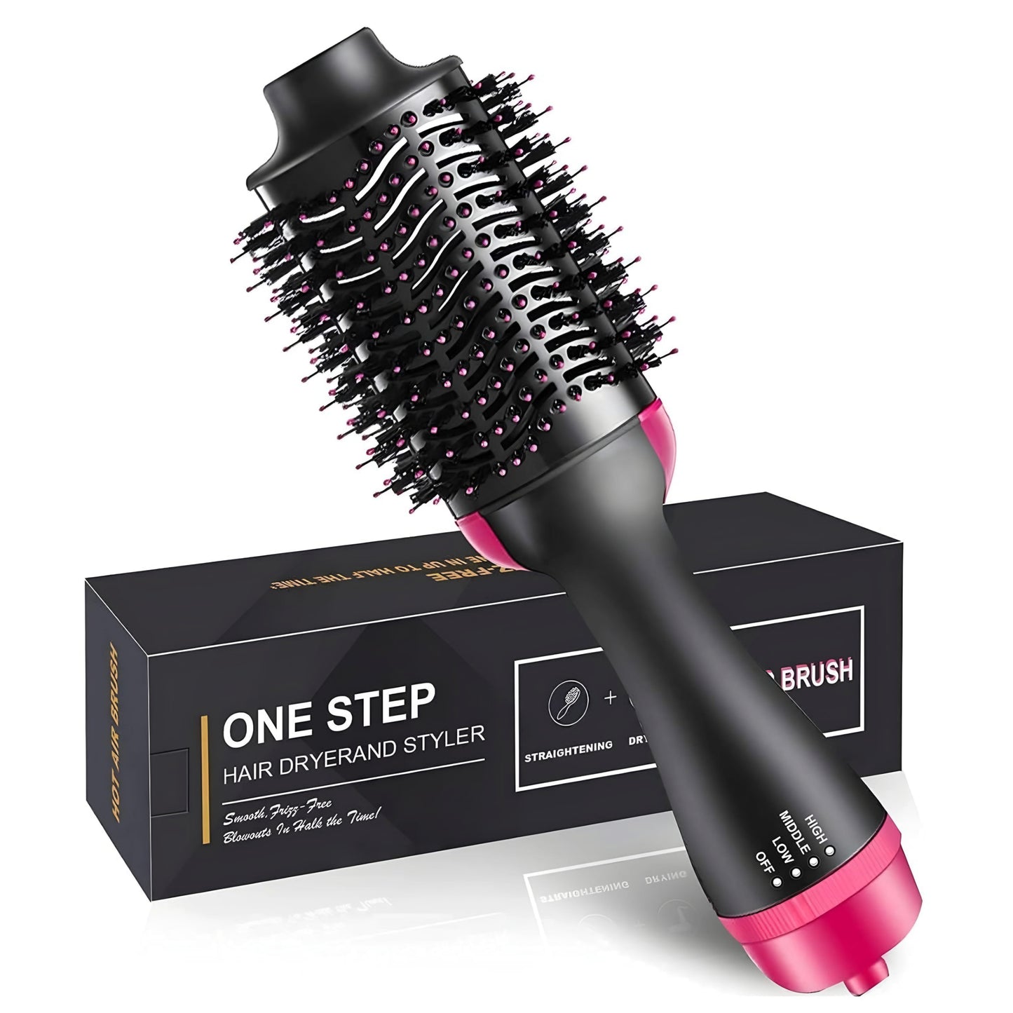 One Step Hot Air Brush Dryer + Styler